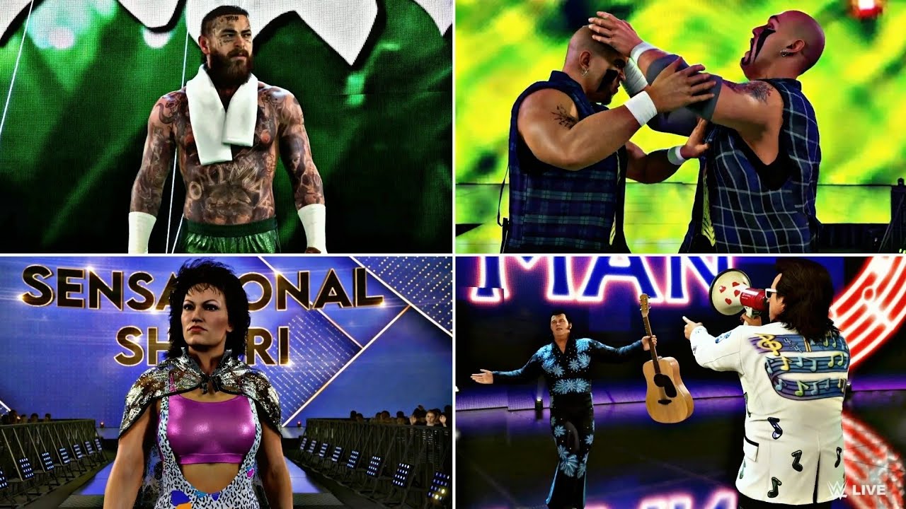 WWE 2K24: All Entrances - Post Malone & Friends DLC Pack