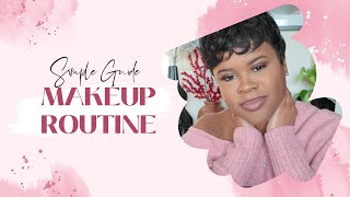 MY MAKEUP ROUTINE | BEGINNER FRIENDLY | TIQUANA | LIFE WITH Q