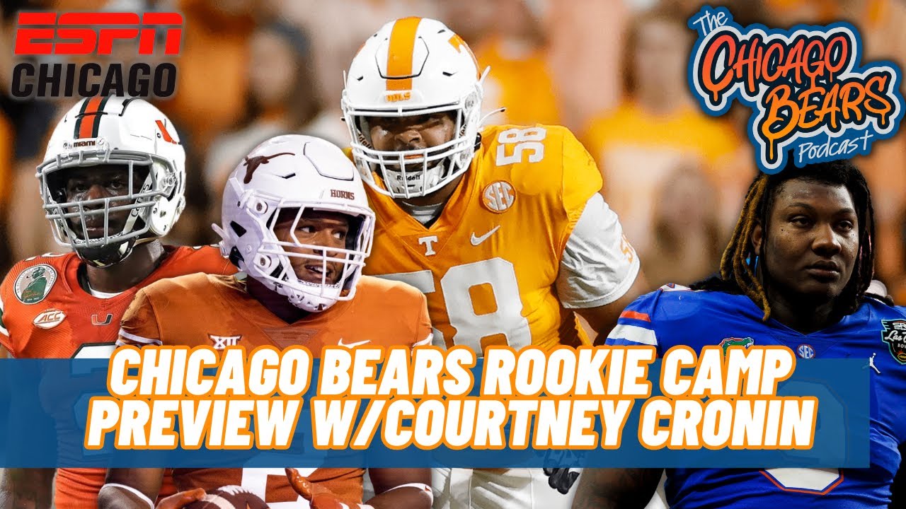 Chicago Bears Rookie Mini Camp Preview w/Courtney Cronin YouTube