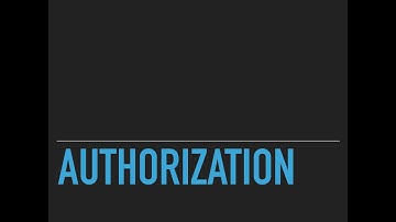 PHP - Authorization (1 / 2)