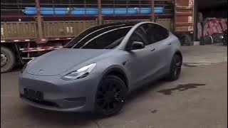 CAXVINYL Factory Direct HD PET Liner Flat Matte Nardo Grey Car Wrap