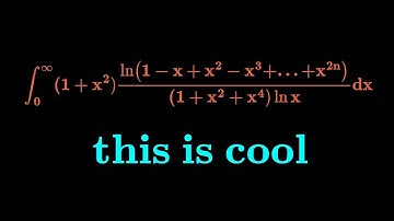 An unexpectedly cool integral
