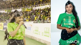Media Star Azeezah Hashim Shines At Yanga Day In Tanzania 
