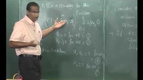 Mod-01 Lec-27 Handling in-equality constraints