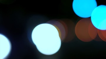 Blurred abstract cars lights at night with bokeh effect | Epic Editors | Video Footage | Videos.