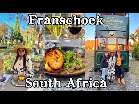 FRANSCHOEK IN A DAY | Wine Trams | Watch This Before You Go