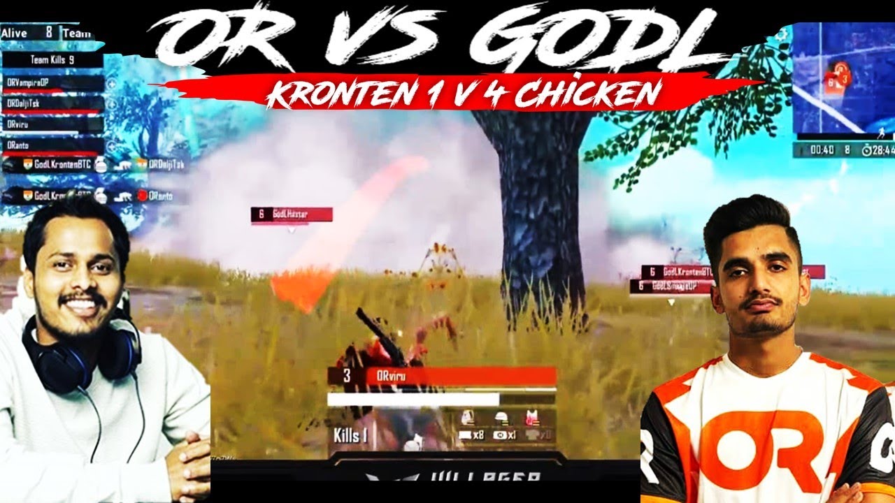 OR Vs GodL | Kronten 1 V 4 Chicken | Kronten Top Class Performance ...