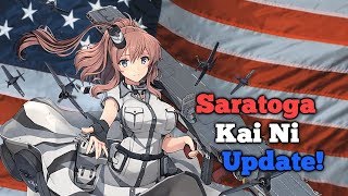 Saratoga Kai Ni Kancolle Update - Murica!