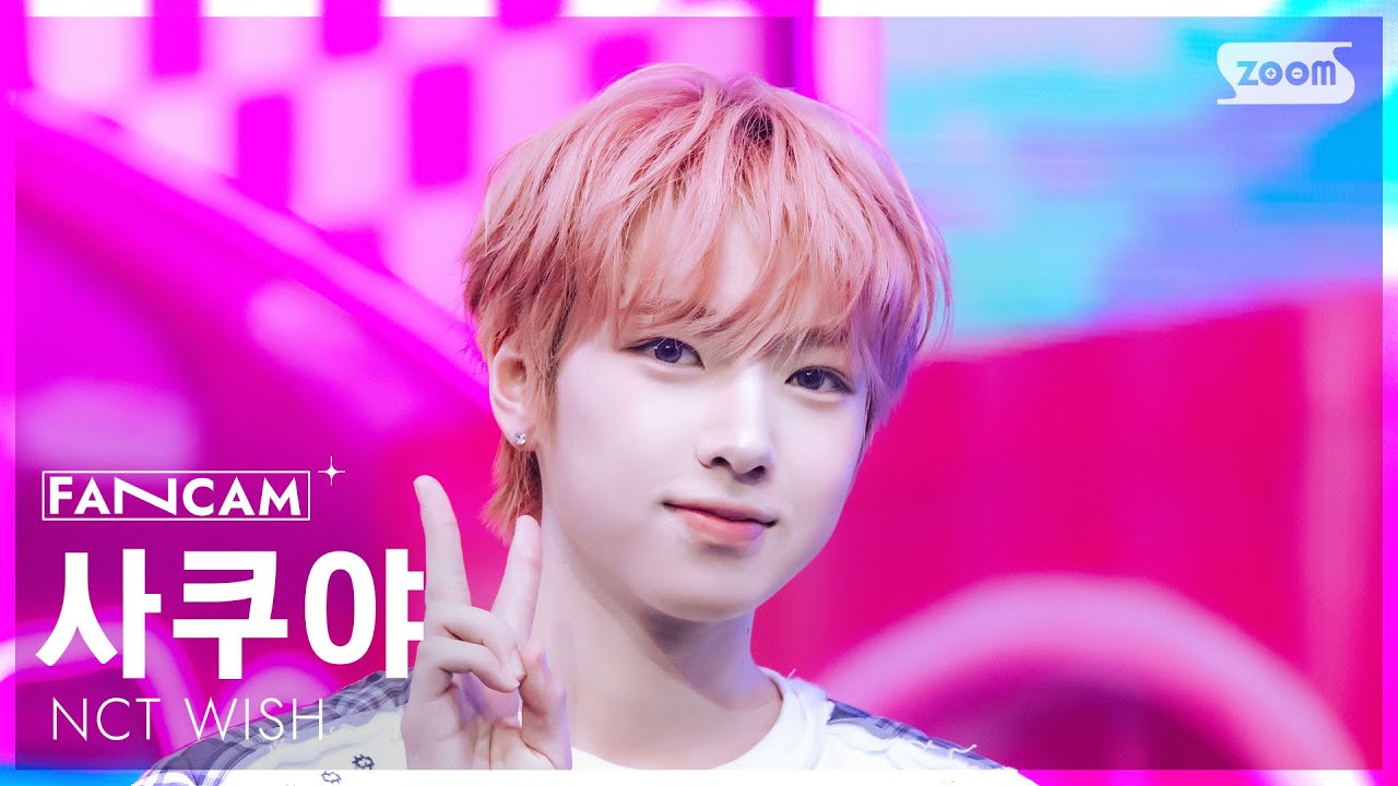 [안방1열 직캠4K] 엔시티 위시 사쿠야 'COLOR' (NCT WISH SAKUYA FanCam) @SBS Inkigayo 250907
