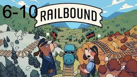 Railbound Level 6-10 Solution Walkthrough