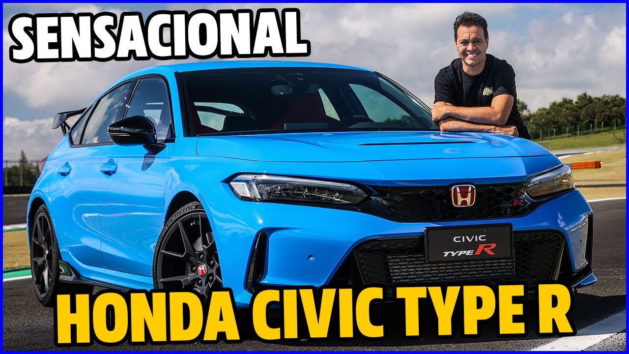 Honda Civic Type R arranca as palavras do cérebro