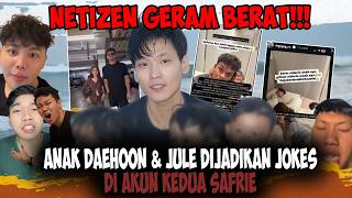 Heboh❗❗ Anak Daehoon & Jule Dijadikan Jokes di Akun Kedua Safrie, Netizen Geram Berat