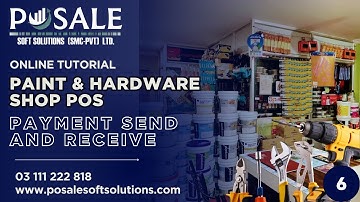 How To Manage  Paint & Hardware Store ,TUTORIALS , Pyment Send & Receve #pos #invetory #software
