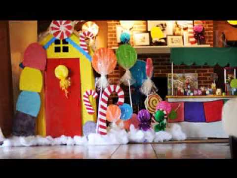  DIY  Candyland party  decorations  ideas  YouTube 