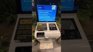 How to Get Boarding Pass after Web Checkin shorts trending indigo india bangalor