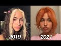 Everytime Vereena dyed her hair (2019-2022)