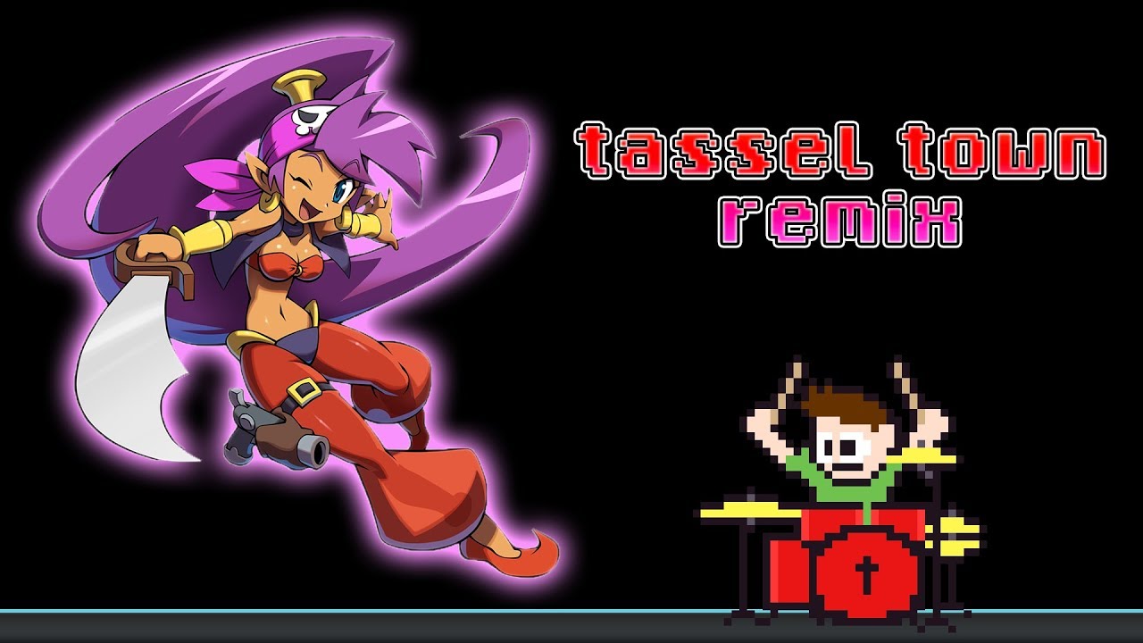MiatriSs' Shantae Remix - Tassel Town (Drum Cover) -- The8BitDrummer