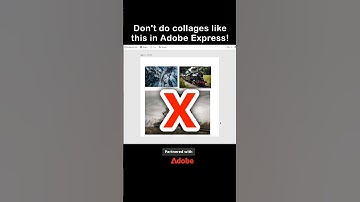 Creating a Collage of Expresses in Adobe Express 🚂 #adobe #adobeexpress