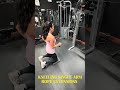 Kneeling Single Arm Rope Extensions