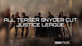 Todos los Teaser del Snyder Cut Justice League subtitulados en español