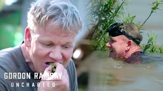 Gordons Dive For Snails A Tasty Reward Gordon Ramsay Uncharted