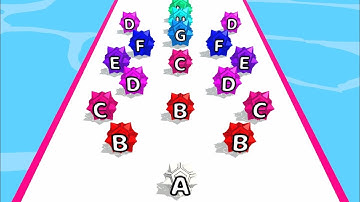 A-Z Run 🌟 - All Levels Gameplay Walkthrough Android, iOS v.46