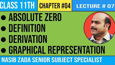 Absolute Zero |Detail About Absolute Zero | Chemistry Class | Nasib Zada SSS | Pashto/Poshto