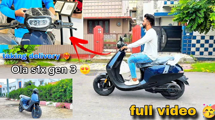 Taking delivery of Ola S1x gen 3 2025😍|| new scooty 😘|| 