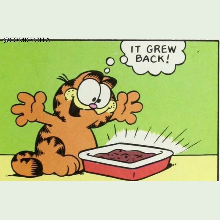 Garfield - Bottomless Pan of Lasagna