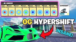 Getting OG HYPERSHIFT in Jailbreak || Roblox