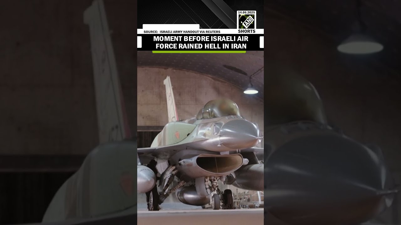 WATCH Moment When Israeli Air Force Prepared Jets To Launch Strikes In Tehran Israel Vs Iran