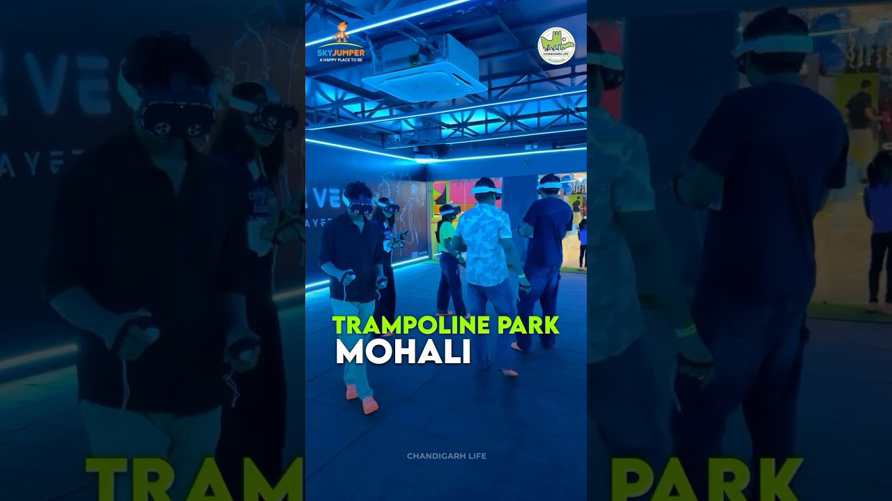 Bounce Into Fun at SkyJumper Mohali! 🪂