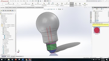 Bài 22: Thiết kế bóng đèn sợi đốt bằng Solidworks