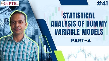 #41 Statistical Analysis of Dummy Variable Models & Testing for Seasonal Fluctuations | Part 4
