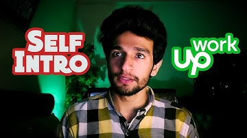 Self Intro Portfolio As a Video Editor || #upwork