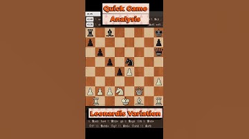 Quick Chess Game Analysis | Part 23 | #chess #chesscom #shorts