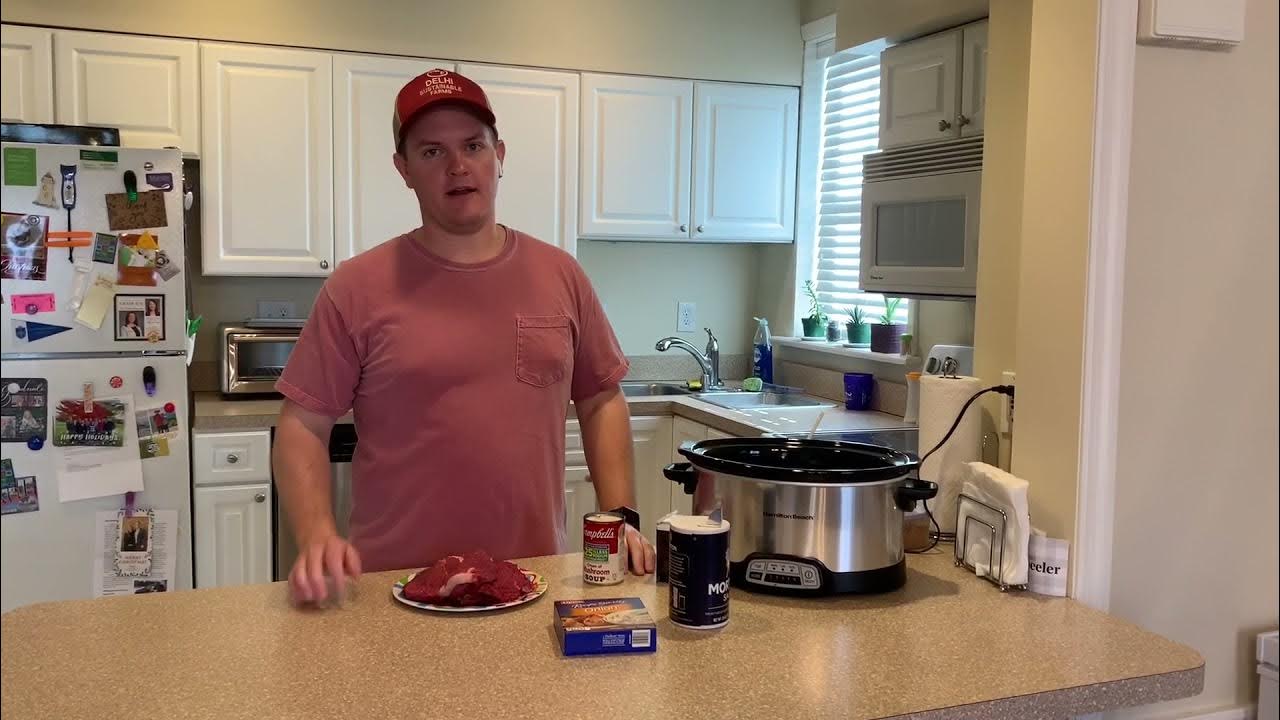 Creamy Crock Pot Round Steak  The Kitchen is My Playground