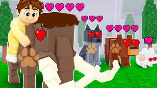 картинка: Я ПРИРУЧИЛ ВСЕХ ЖИВОТНЫХ в 99 НОЧЕЙ в лесу ROBLOX!