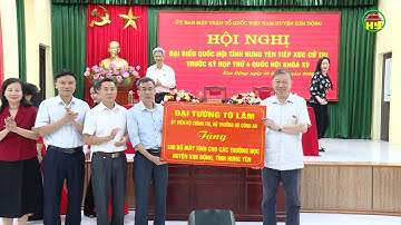 Đoàn Đại biểu Quốc hội tỉnh Hưng Yên tiếp xúc cử tri