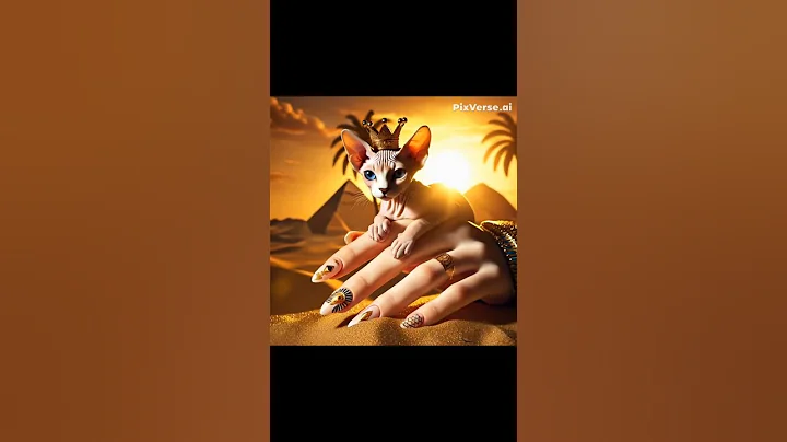 Watch the video about "Royal Sphynx- The Pharaoh’s Guardian"#TinyPawWonders #RoyalSphynx#EgyptianVibes #CatKing#MysticMeow