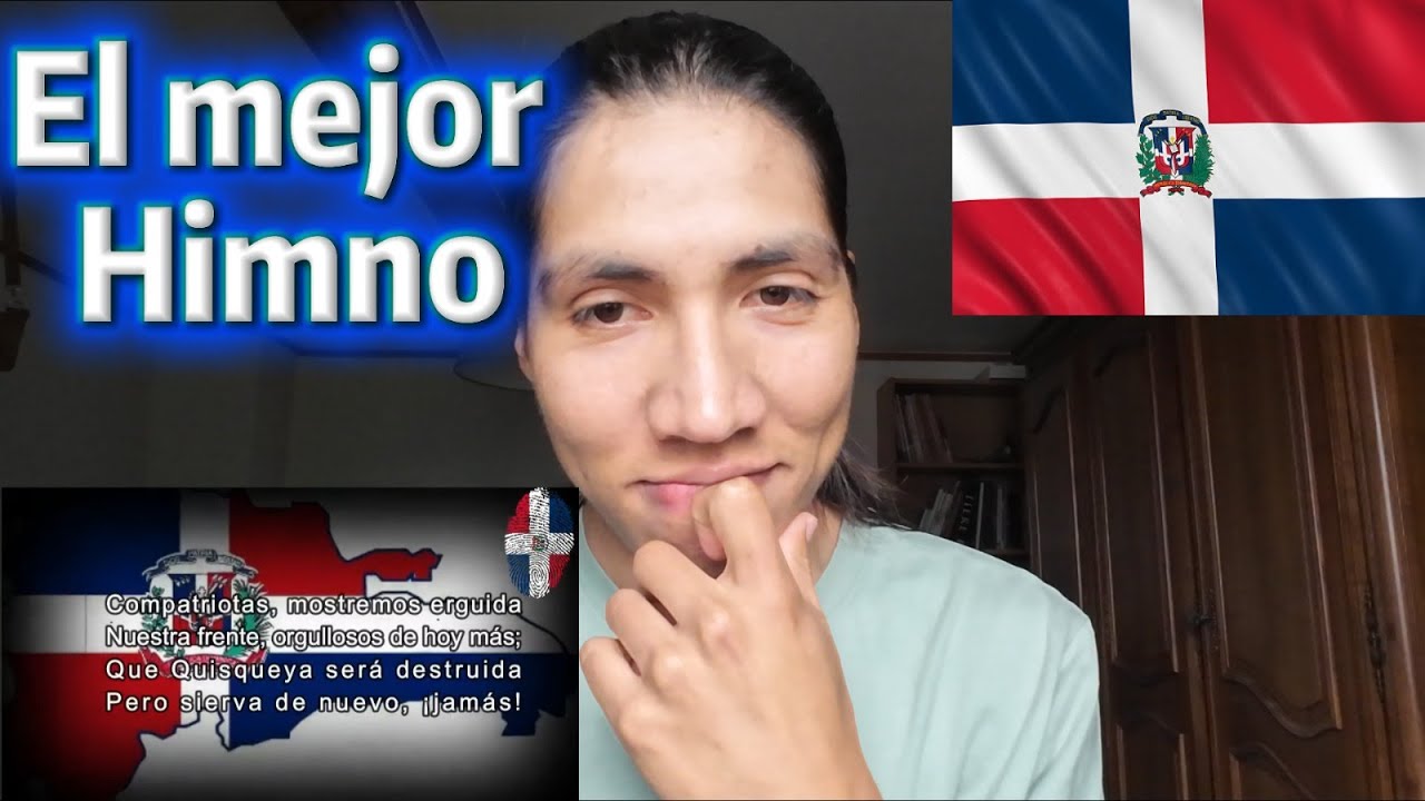 COLOMBIANO REACCIONANDO A EL HIMNO NACIONAL DE REPUBLICA DOMINICANA