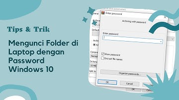 CARA MENGUNCI FOLDER DI LAPTOP DENGAN PASSWORD TERBARU 2024