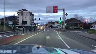 Driving To Anneme In The Early Morning