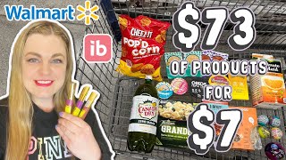 Walmart Ibotta Shopping 90% Savings! 4 FREEBIES | No Paper Coupons & Great Clearance Finds!