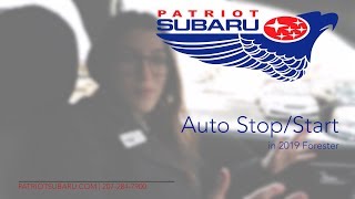 Patriot Subaru - Auto Stop Start - Forester