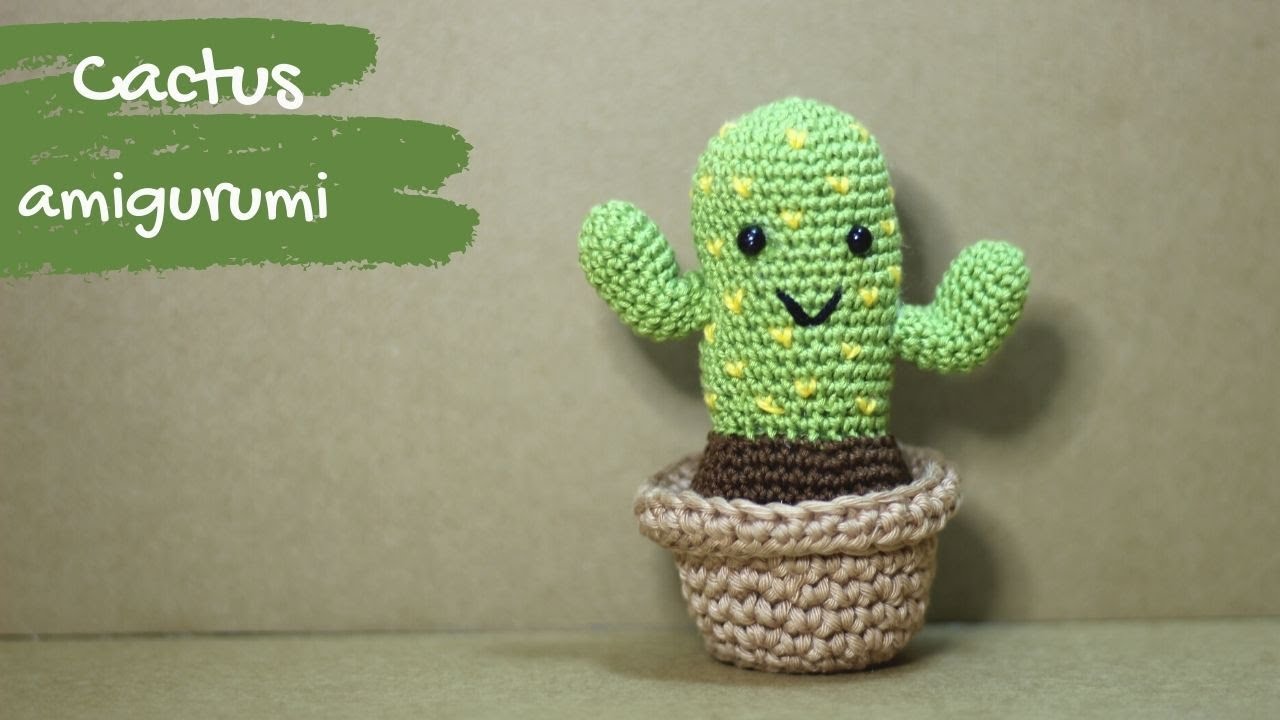 Cactus amigurumi - YouTube