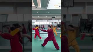 陈式太极单剑第五段 Beginner group sword Class 5- Chen Style Tai Chi Sword