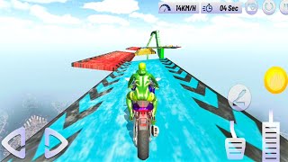 Superhero Bike Transform Stunt Racing Game | Bike Uphill Driving | Bike Games #43 screenshot 2