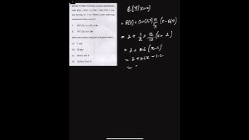 Conditional Expectation and Variance in Bivariate Normal | UPSC ISS 2025 Paper-1 | Problem-13