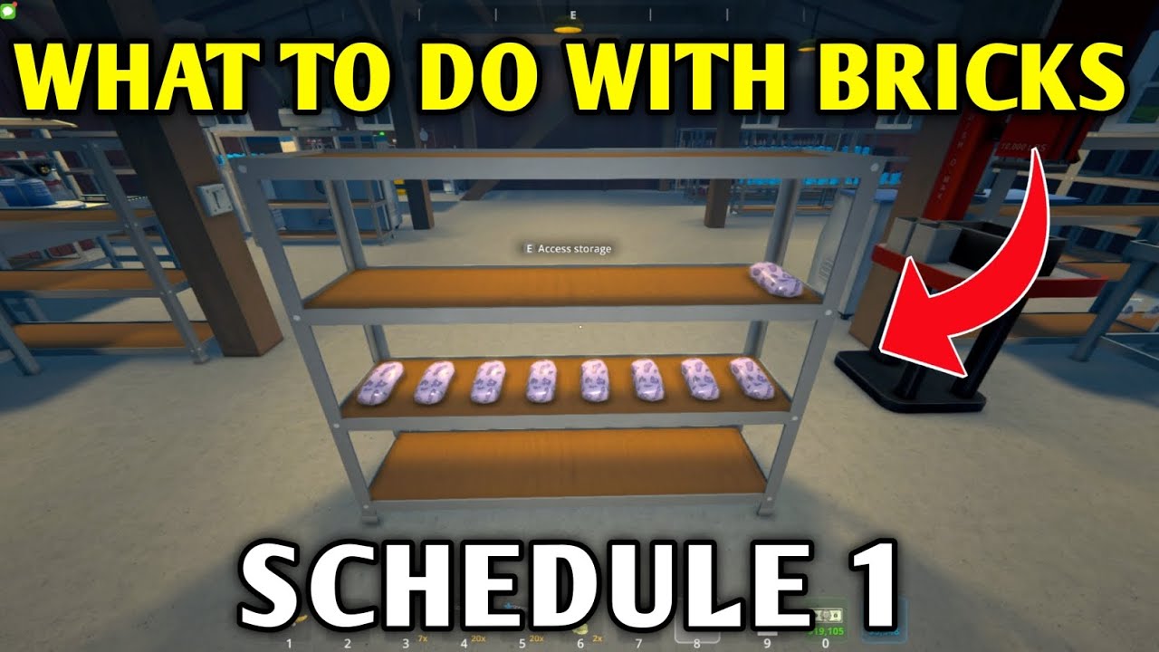 What To Do With Bricks In Schedule 1 YouTube